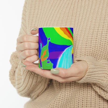 „Dancing Amongst the Splendor“ – The Alien Keramiktasse 11 oz