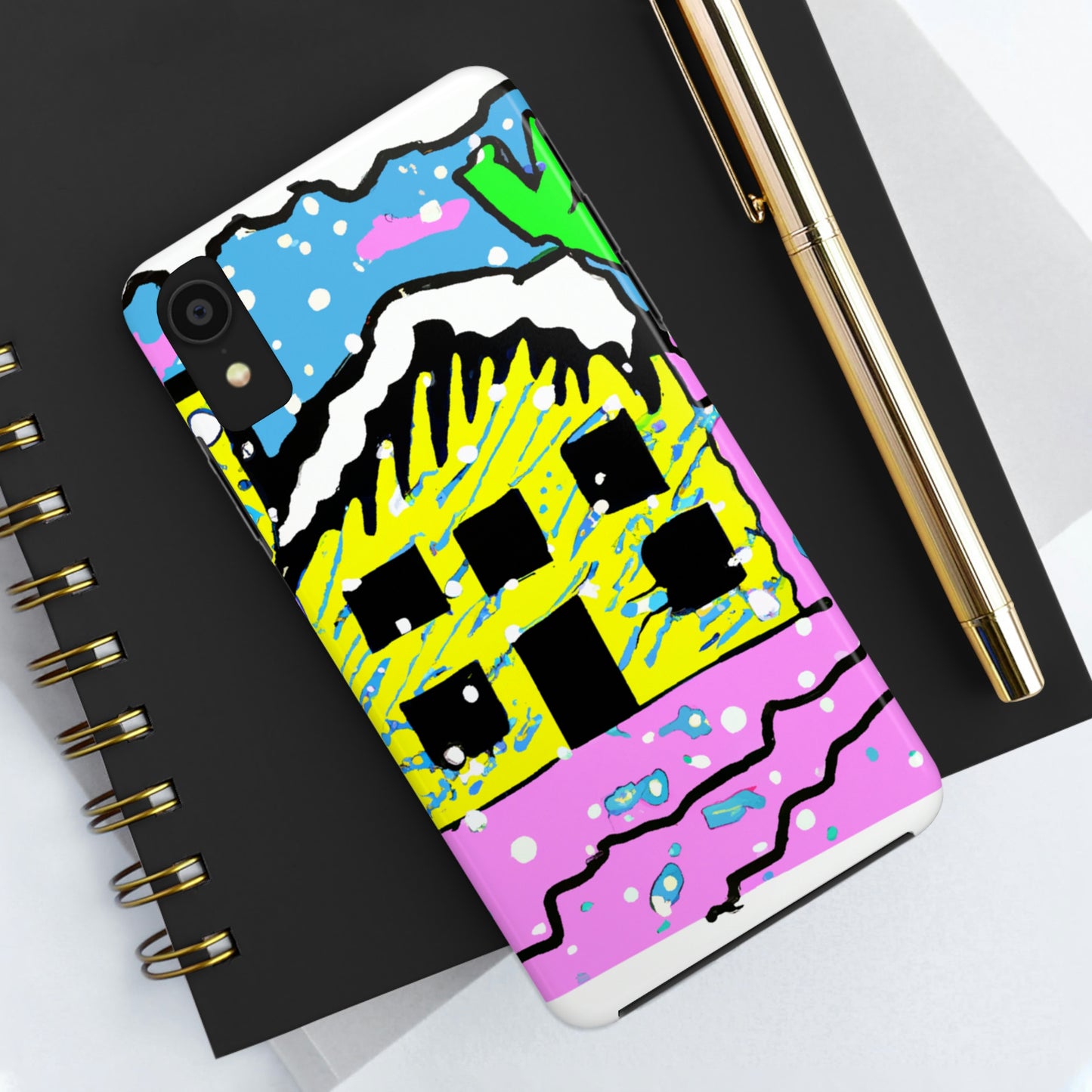 "Desolate Winter Dwelling" - Die Alien Tough Phone Cases