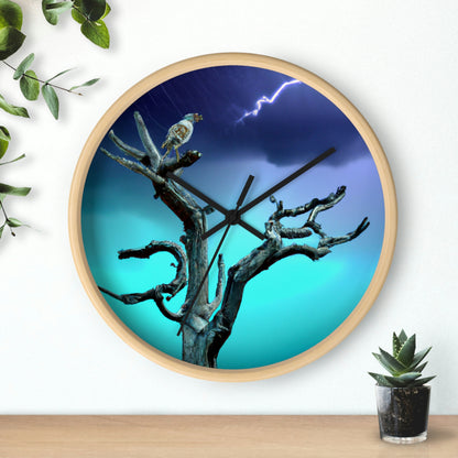 "Alone Against the Storm" - The Alien Wall Clock