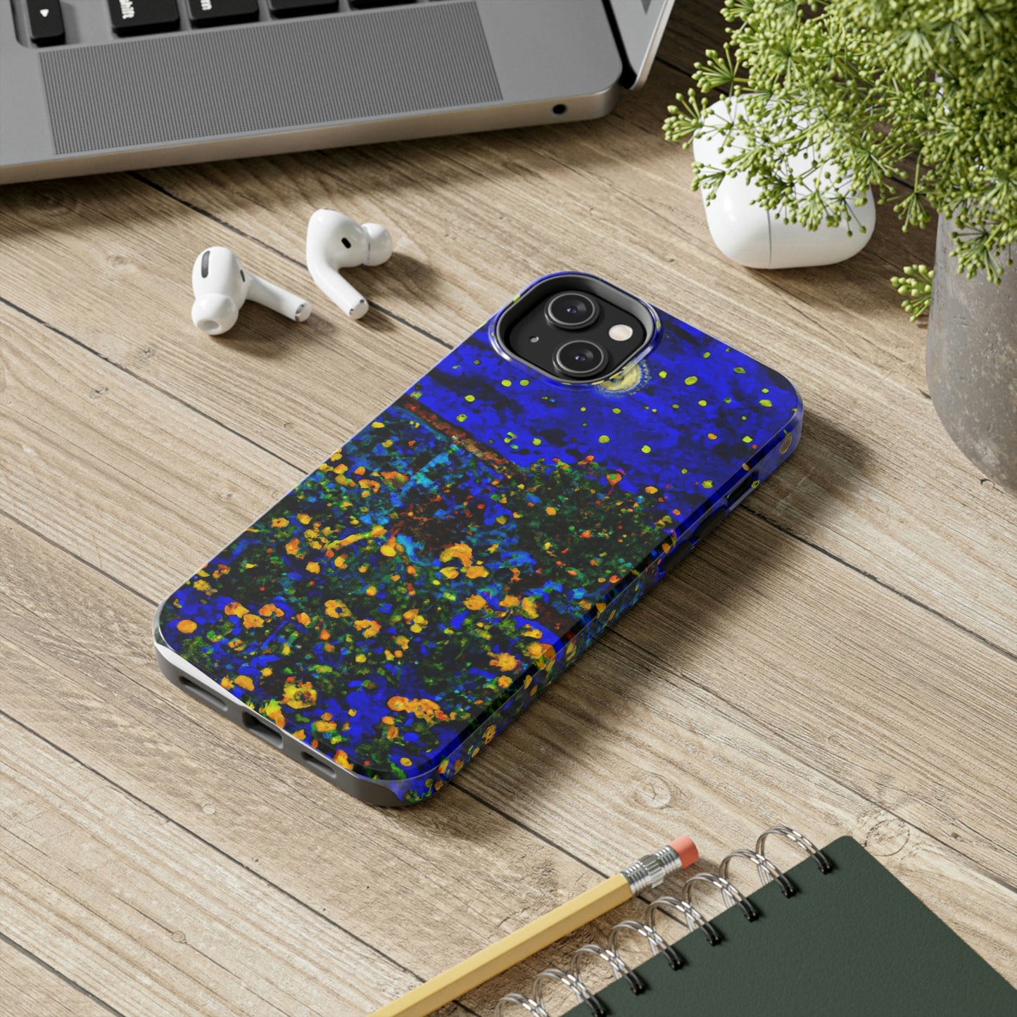 "A Midnight Celebration in Grandma's Garden" - The Alien Tough Phone Cases