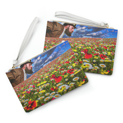 "Eine glückselige Tour durch Blumenpracht" - Die Alien Clutch Bag