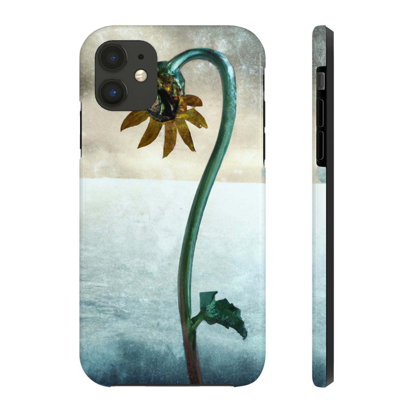 "Fighting the Frost: A Flower's Story" - The Alien Tough Phone Cases