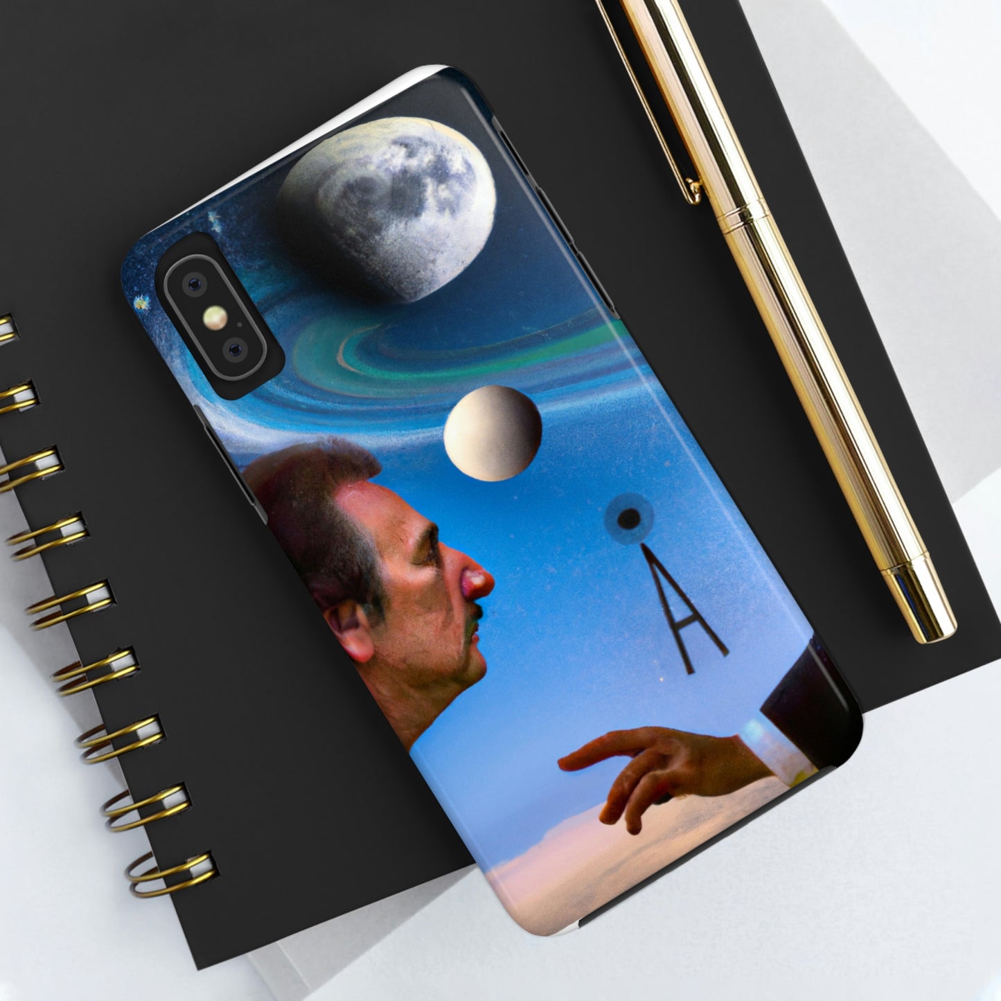 "A Chance Encounter Between Fateful Strangers" - The Alien Tough Phone Cases