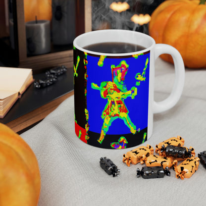 "Dancing with Fire and Steel." - The Alien Ceramic Mug 11 oz