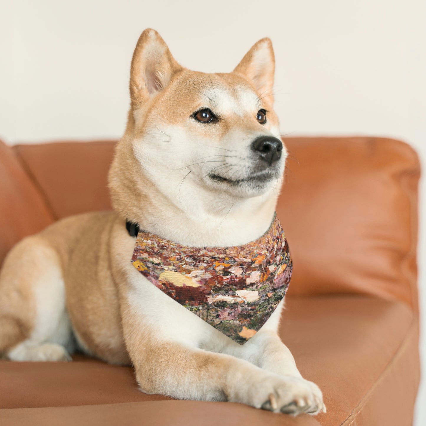 "Autumn's Forgotten Mystery" - The Alien Pet Bandana Collar