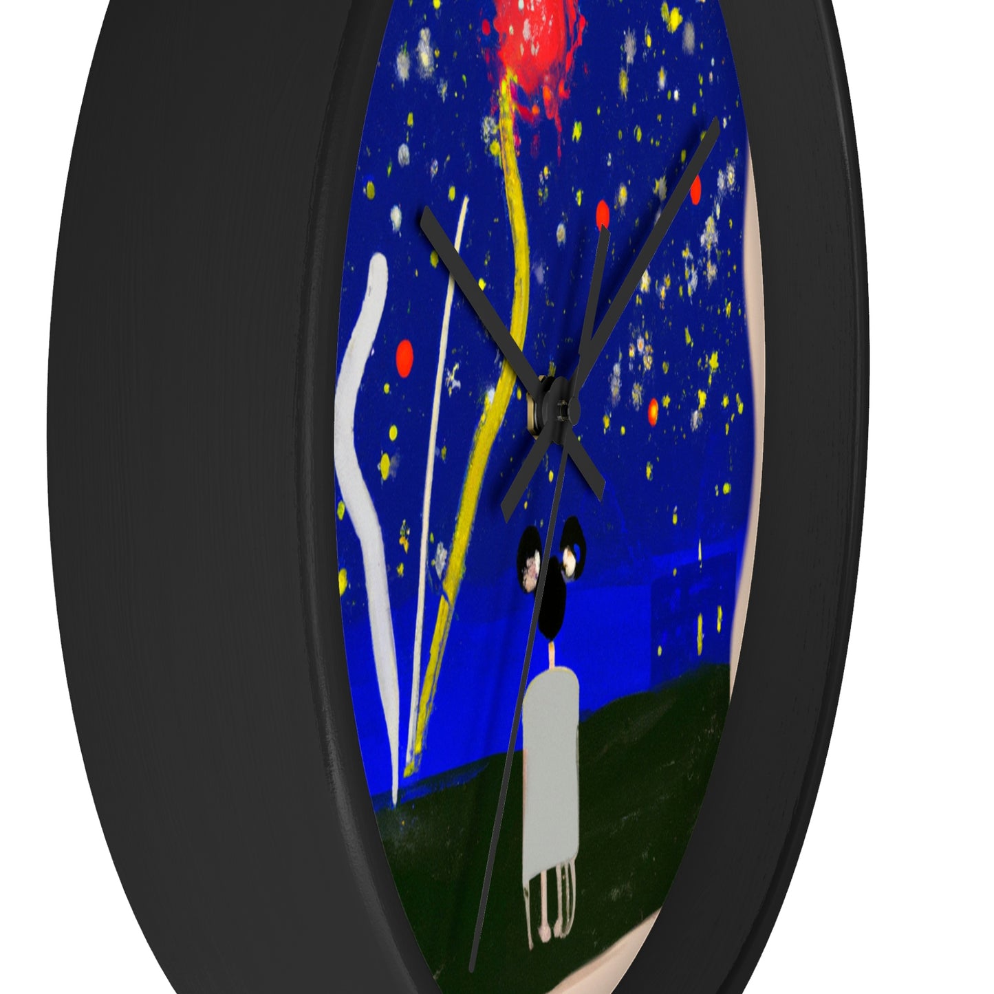 "A Spark of Solitude" - The Alien Wall Clock