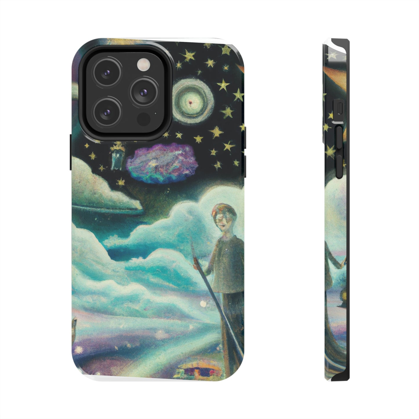 "Ein Meer aus Diamanten in der Nacht" - Die Alien Tough Phone Cases