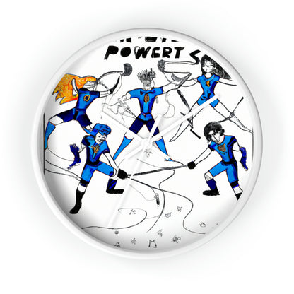 "Magical Throwdown: The Sports Team Challenge" - The Alien Wall Clock