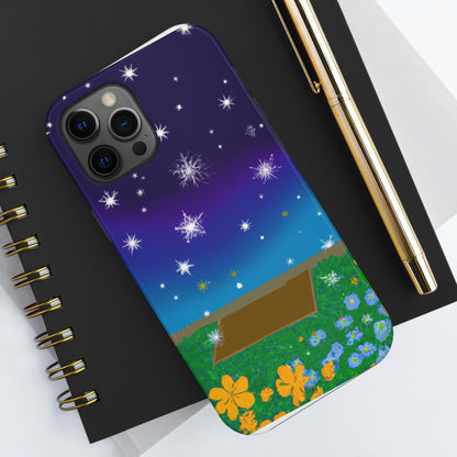 "A Celestial Garden of Color" - The Alien Tough Phone Cases