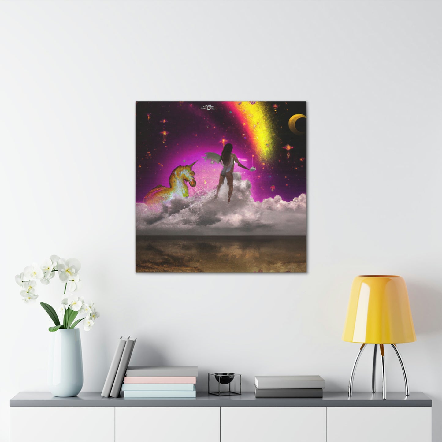 "Dreamscape: A Dream-Inspired Art Piece" - The Alien Canva