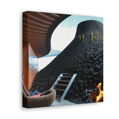 "Volcanic Home Design: Creating a Livable Space Inside a Volcano" - The Alien Canva