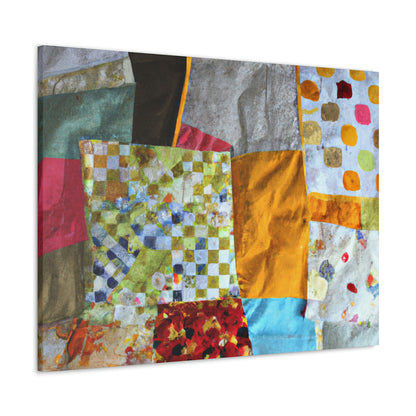 "Stitching Together a Scrap Quilt" - The Alien Canva