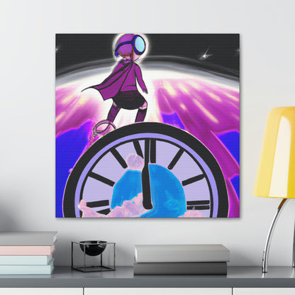 "Time-Travelers to the Rescue" - The Alien Canva