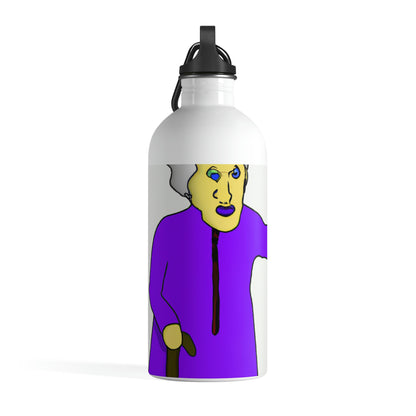 "The Warm Embrace of the Elderly and the Grace of the Rose" - The Alien Stainless Steel Water Bottle