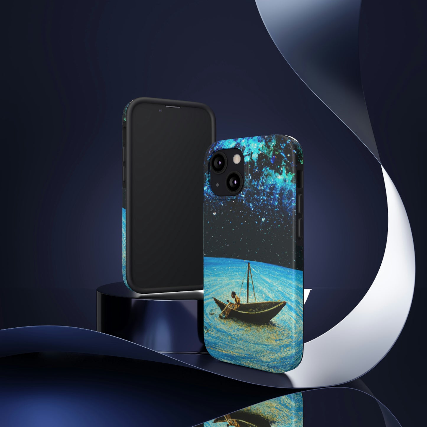 "Eine Reise des Sternenlichts". - Die Alien Tough Phone Cases