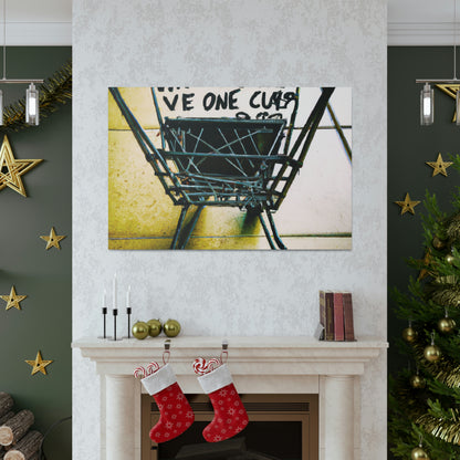 "The Shopping Cart of Hope" - The Alien Canva