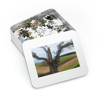 "A Shadow in the Meadow: The Last Standing Tree" - The Alien Jigsaw Puzzle