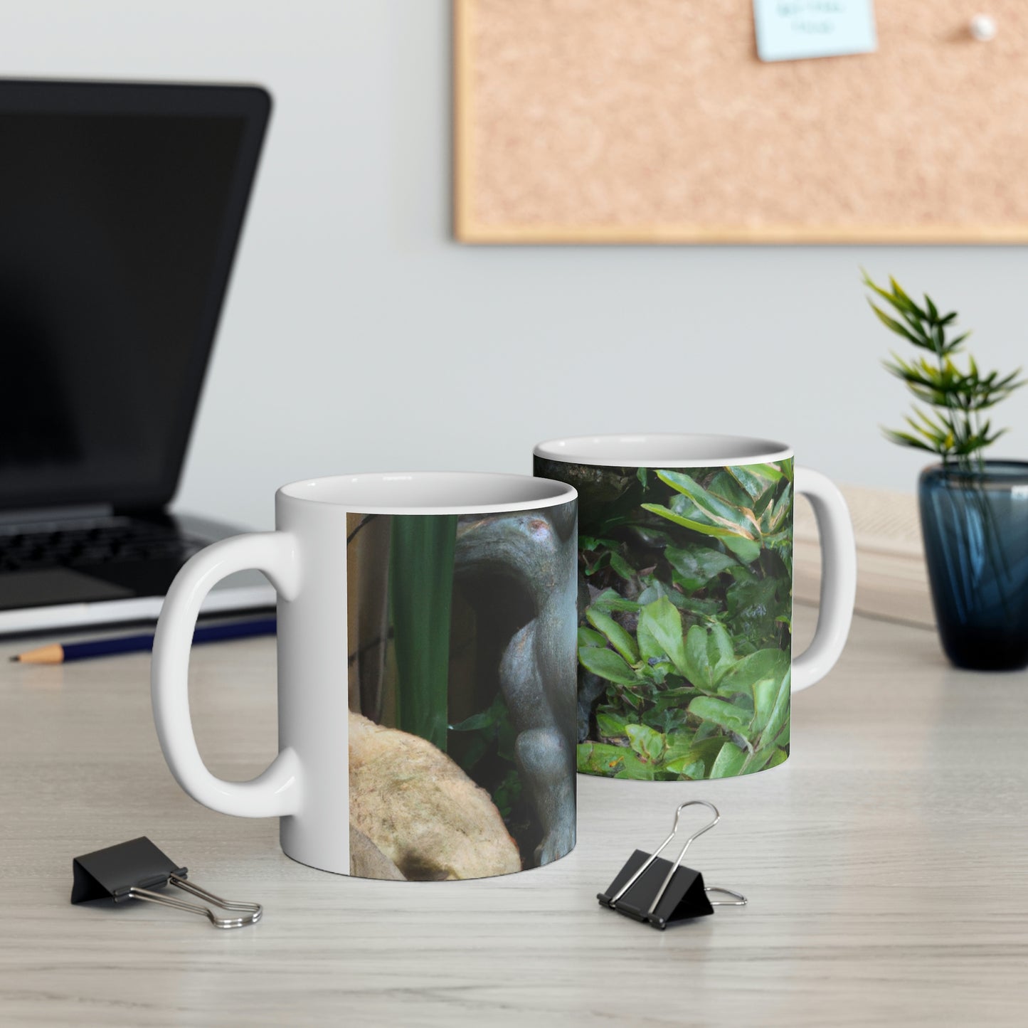 "Guardian of the Secret Garden" - The Alien Ceramic Mug 11 oz