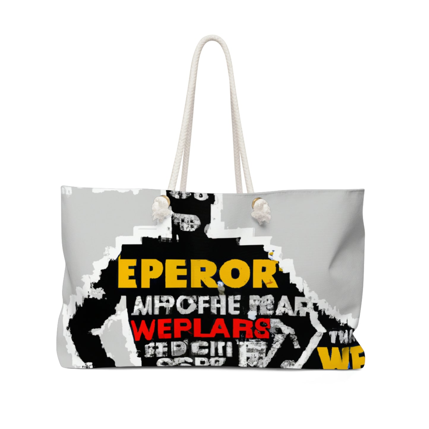 Superhelden-Wort-Pop-Art - Die Alien Weekender Bag