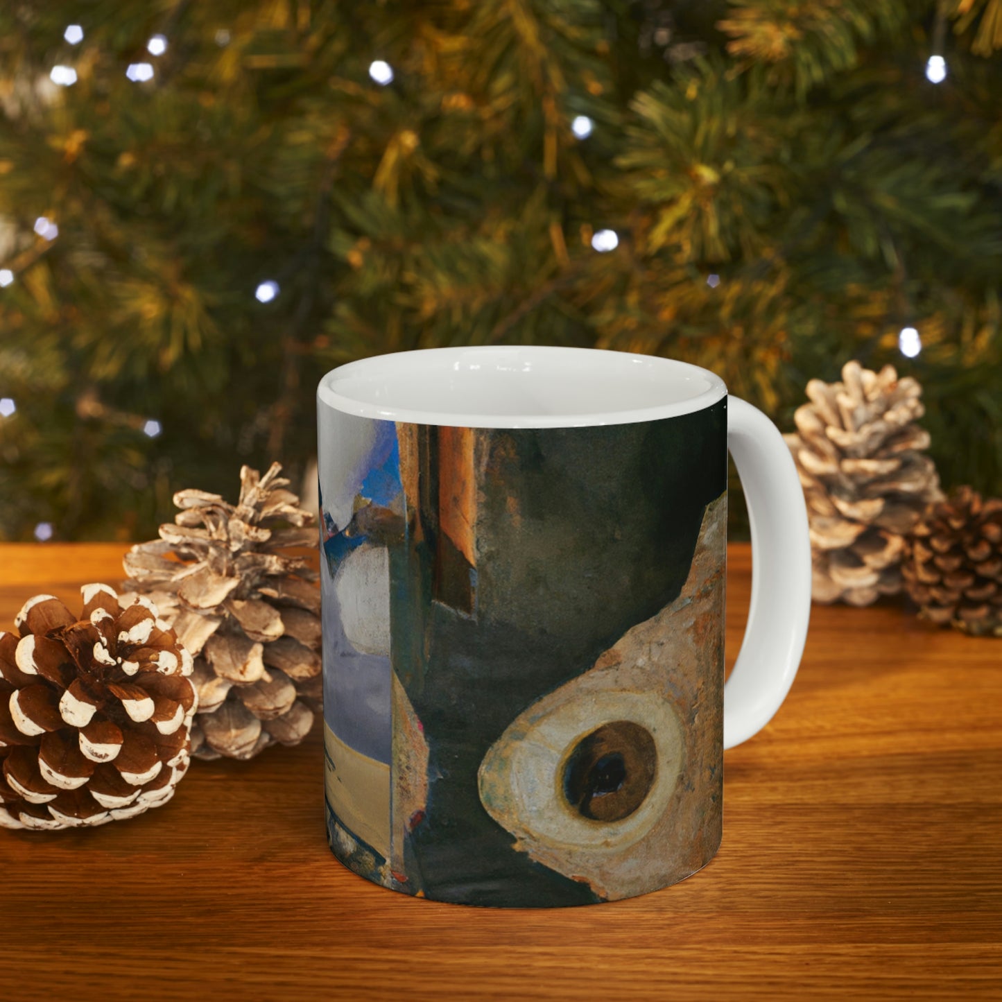 "A Journey Into Forgotten Relics" - The Alien Ceramic Mug 11 oz