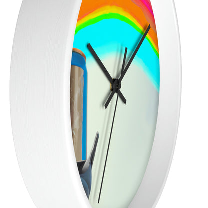 "A Toast To Possibility" - The Alien Wall Clock