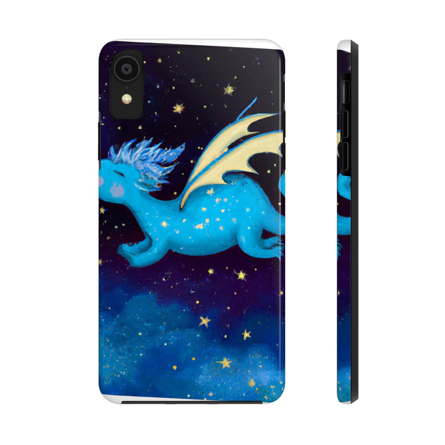 "Drifting Among the Stars: Die Geschichte eines Drachenbabys" - Die Alien Tough Phone Cases