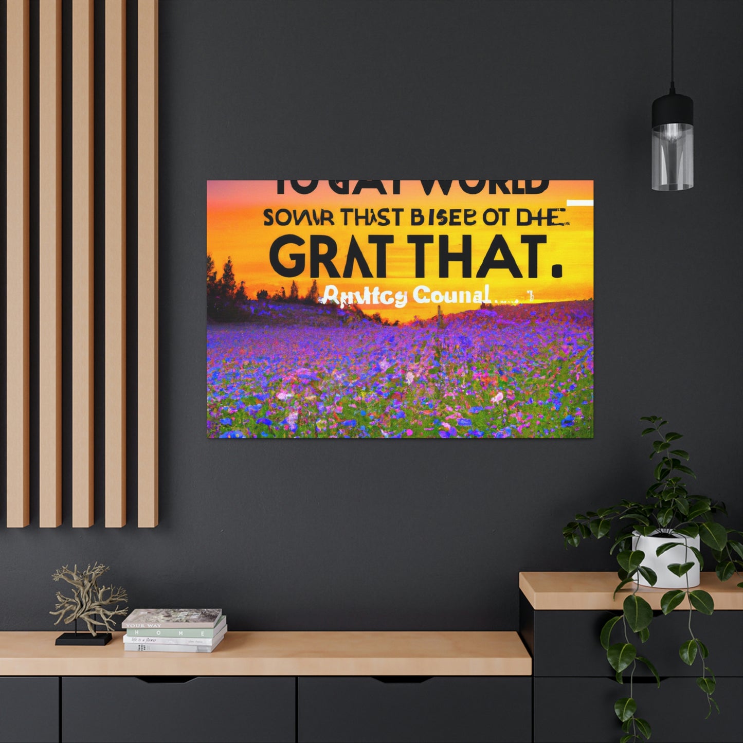 "Gratitude at Sunrise" - Canvas