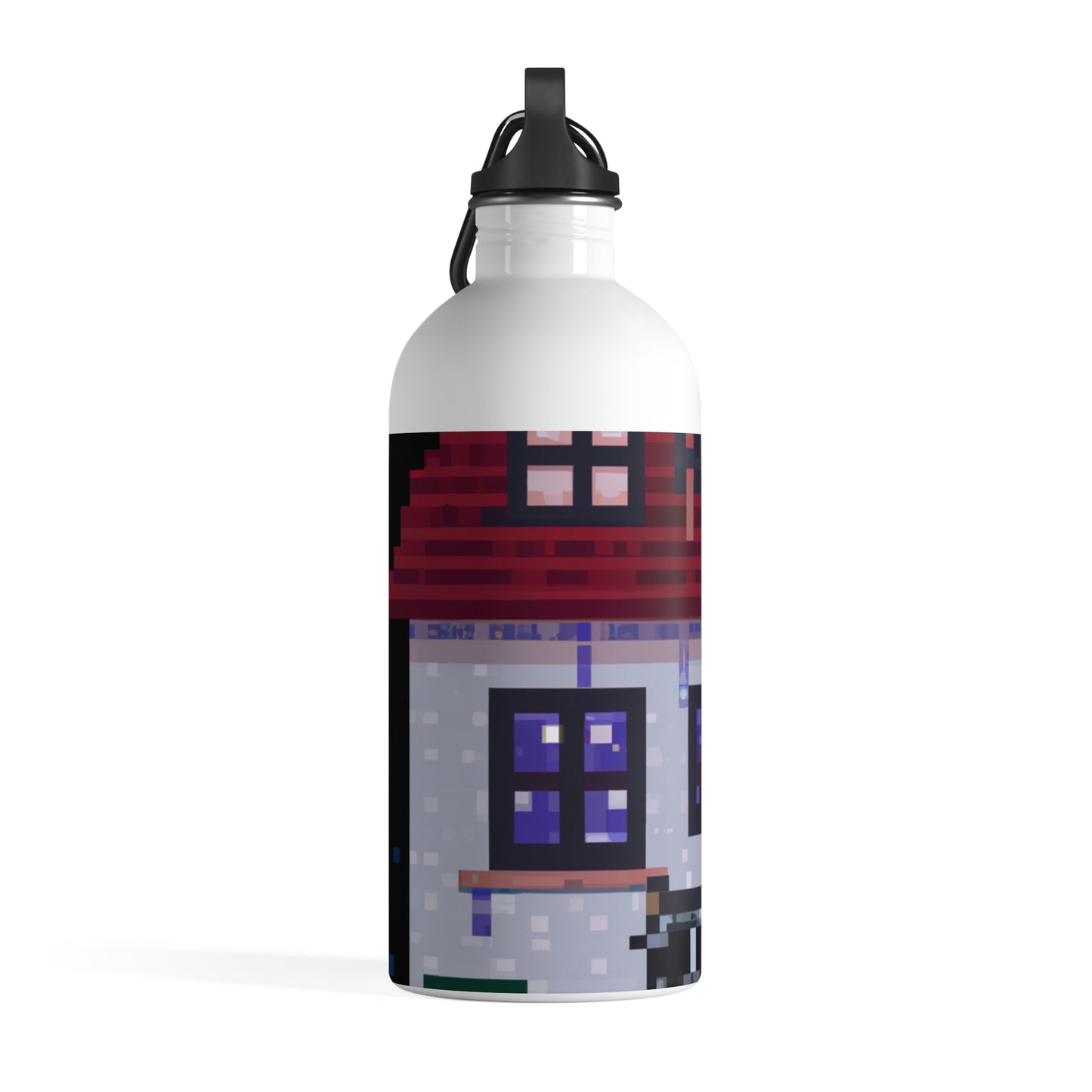 "Caper in the Mansion: A Raccoon's Adventure" - The Alien Stainless Steel Water Bottle