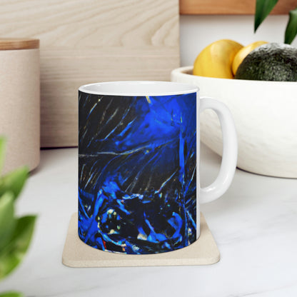 "A Blazing, Empty Night" - Taza de cerámica The Alien 11 oz