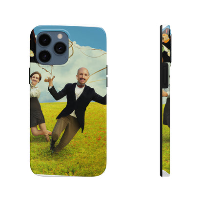 "A Kite Day in the Meadow" - The Alien Tough Phone Cases