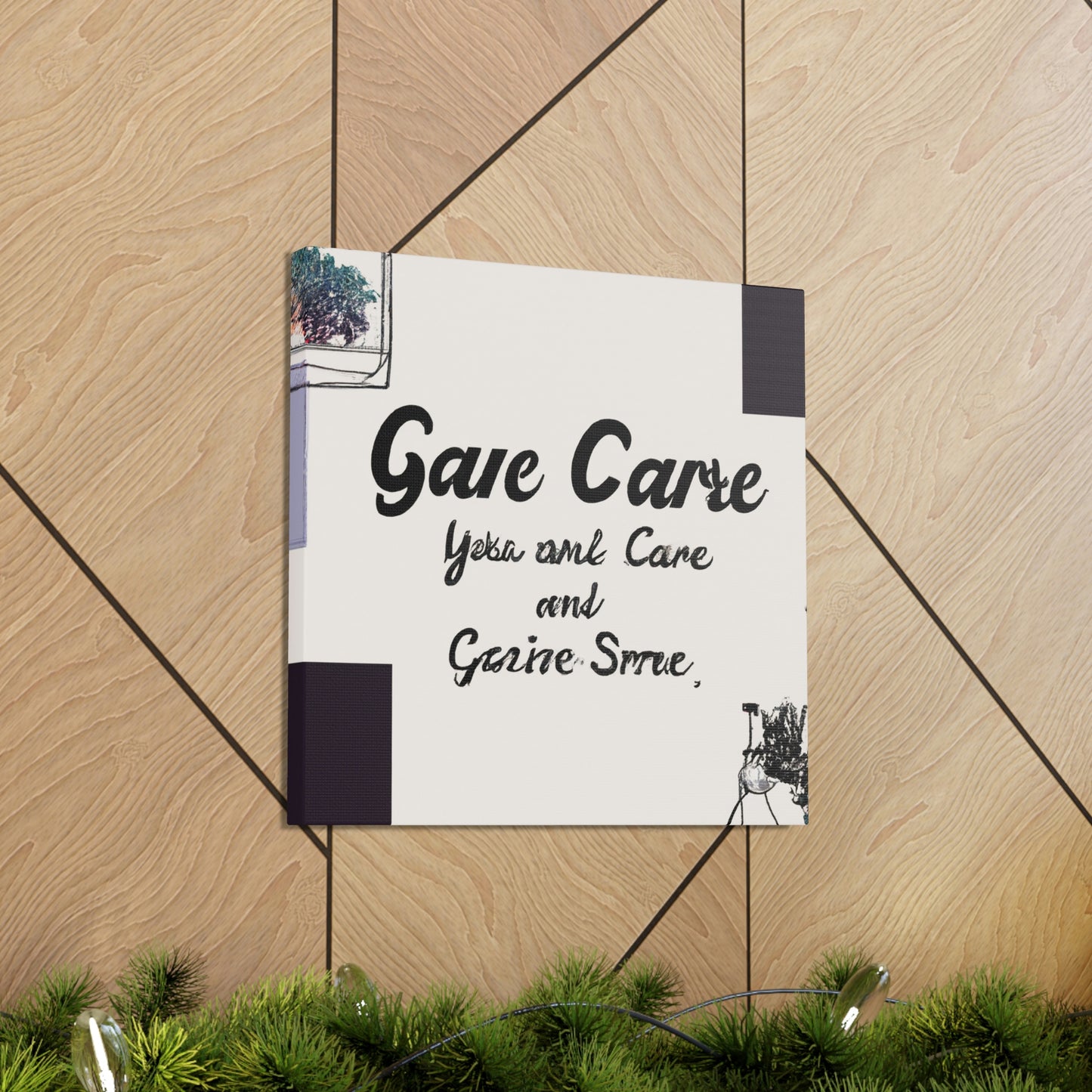 "Deck the Halls of Self-Care: A Holiday Guide to Caring for You" - Canvas