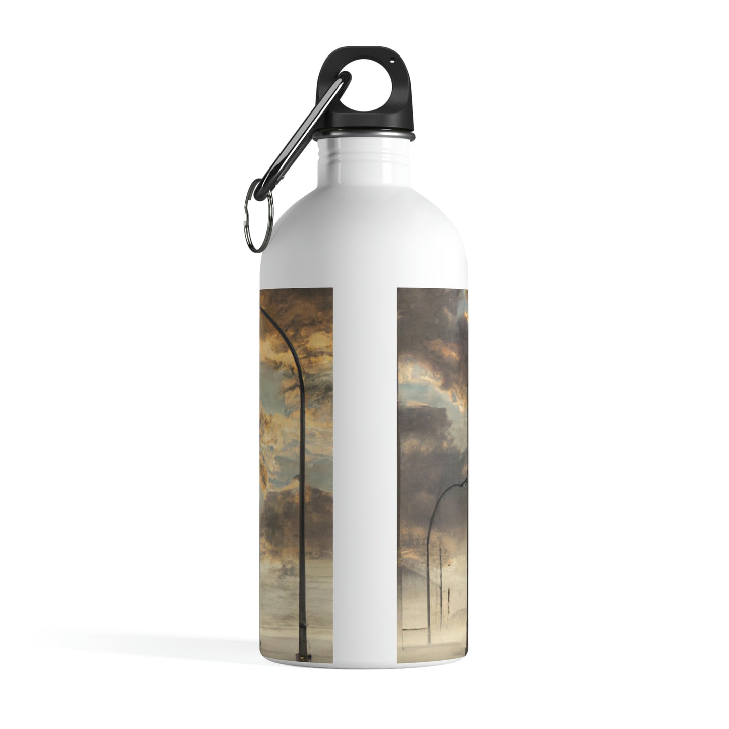 "Lonely Chimes in the Darkened City" - The Alien Stainless Steel Water Bottle