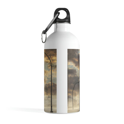 "Lonely Chimes in the Darkened City" - The Alien Stainless Steel Water Bottle