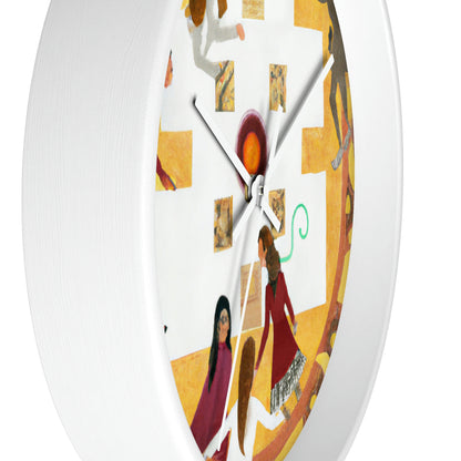 The Castle Caper: A Battle of Wits and Adventure - The Alien Wall Clock