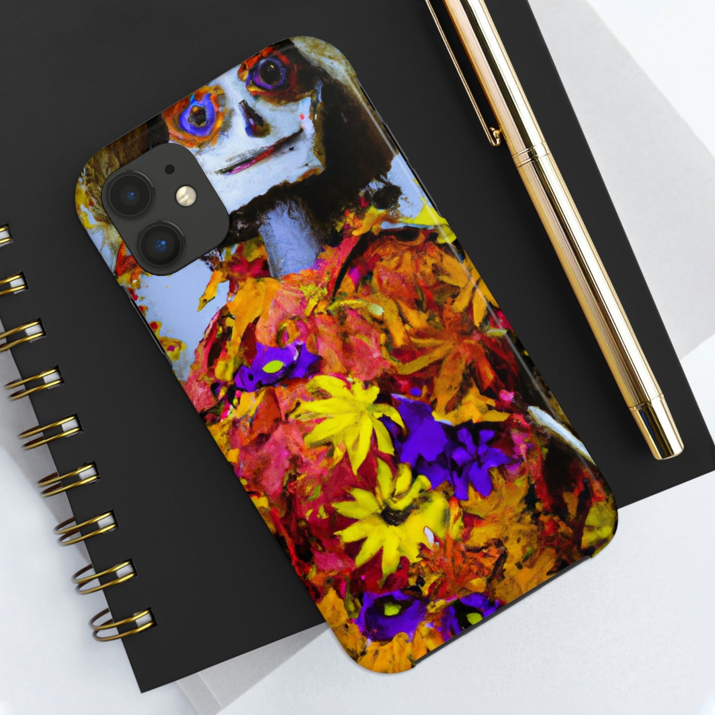 "Autumn Scarecrow Blues" - Die Alien Tough Phone Cases