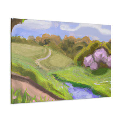 "Alive and Thriving: A Nature Painting" - Canvas