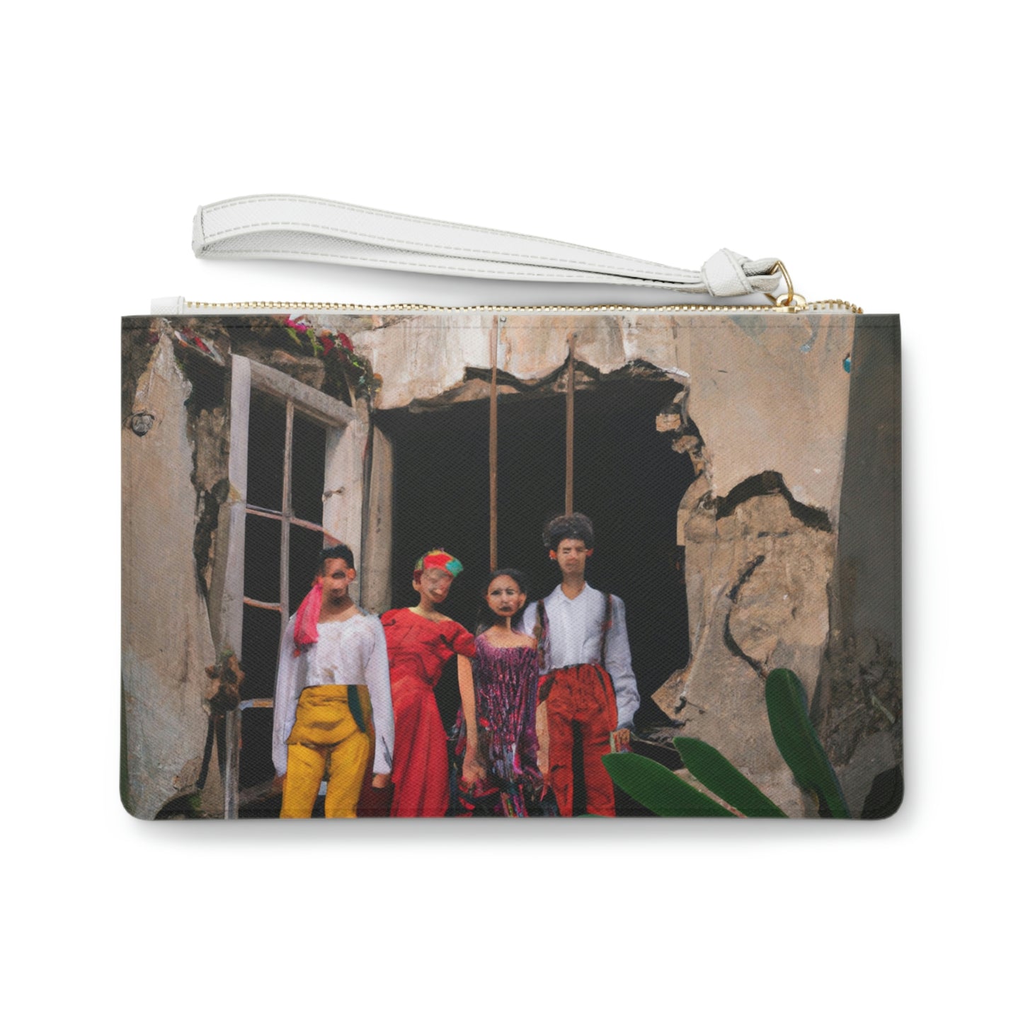 "Exploring the Forgotten Ruin" - Die Alien Clutch Bag