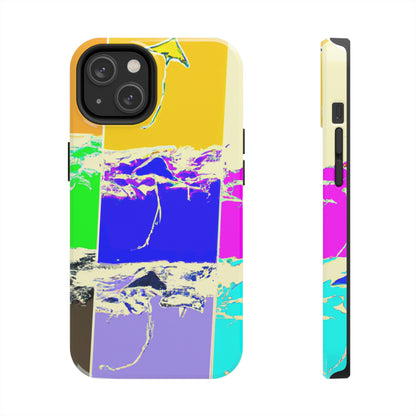 "Kites Aflatter in the Vibrant Sky" - Die Alien Tough Phone Cases