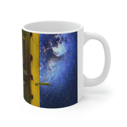 The Heavenly Threshold - The Alien Ceramic Mug 11 oz