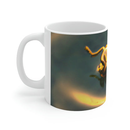 "Descending Dragon" - The Alien Ceramic Mug 11 oz