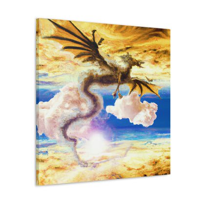 "A Heavenly Blaze with a Mystic Dragon" - The Alien Canva