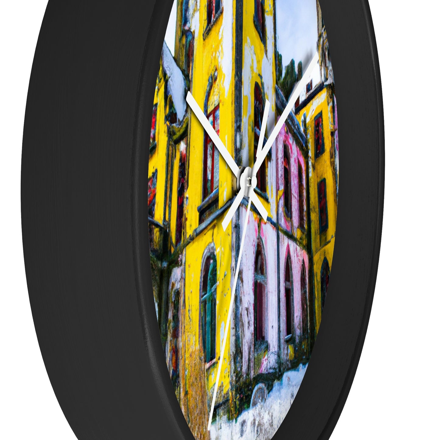 "Castle of Snow and Shadows" - The Alien Wall Clock