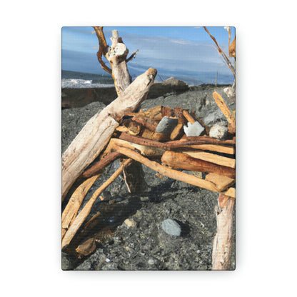 "Driftwood Dreamscape" - Canvas