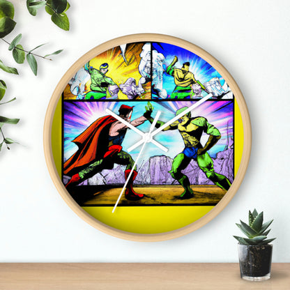 Superhero Showdown! - The Alien Wall Clock