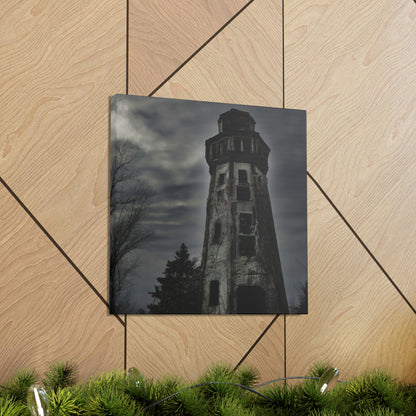 The Sinister Lighthouse - The Alien Canva