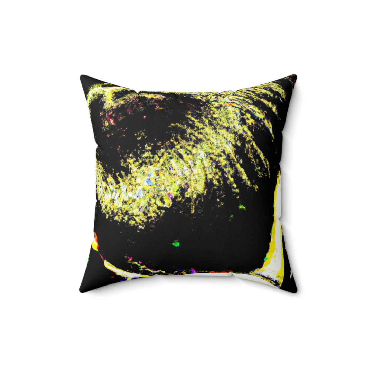 "A Nighttime Spectacle of Wonder" - The Alien Square Pillow