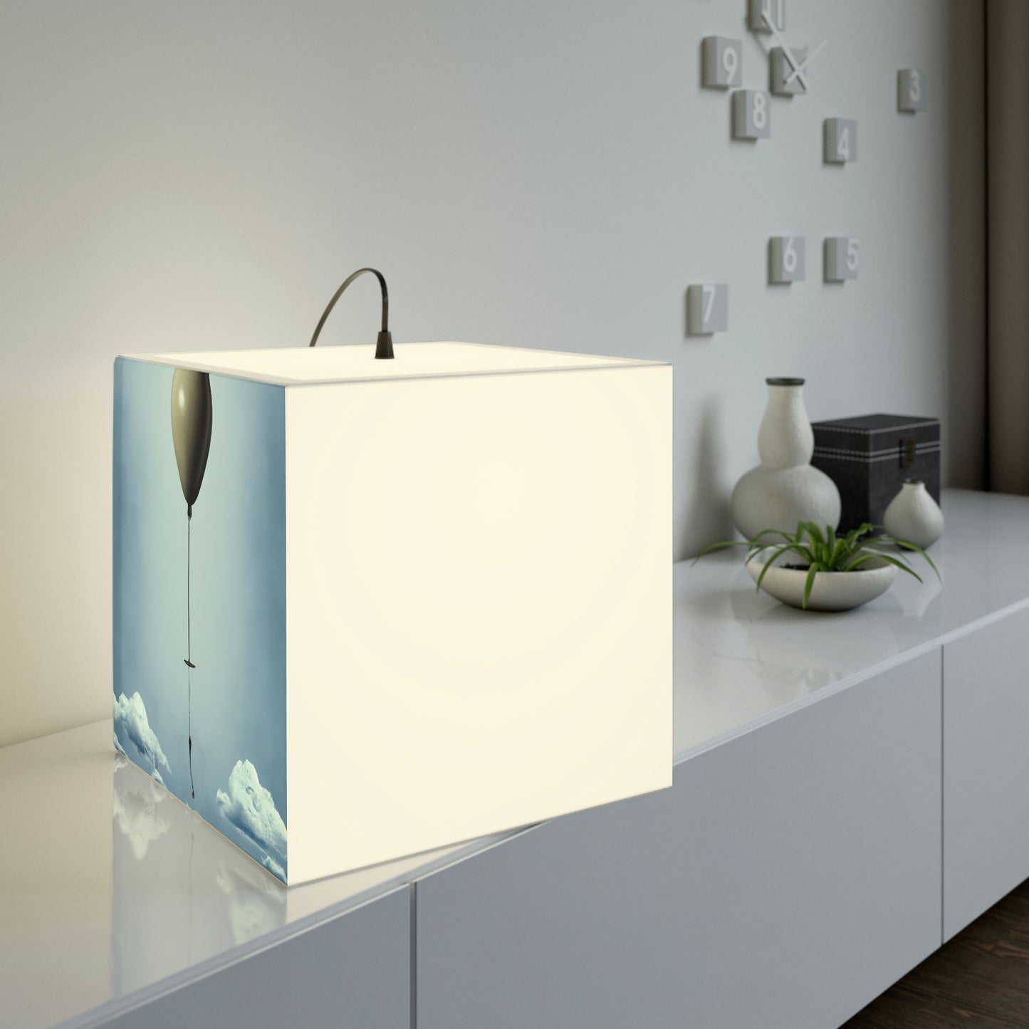 "A Wishful Flight" - The Alien Light Cube Lamp