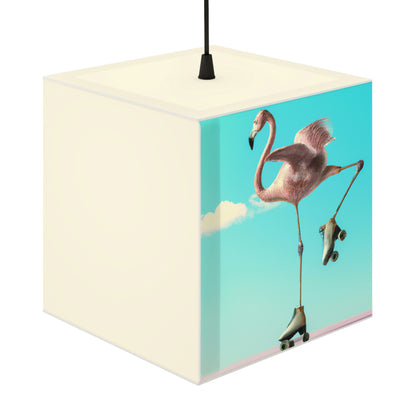 "Flamingo Skates!" - The Alien Light Cube Lamp