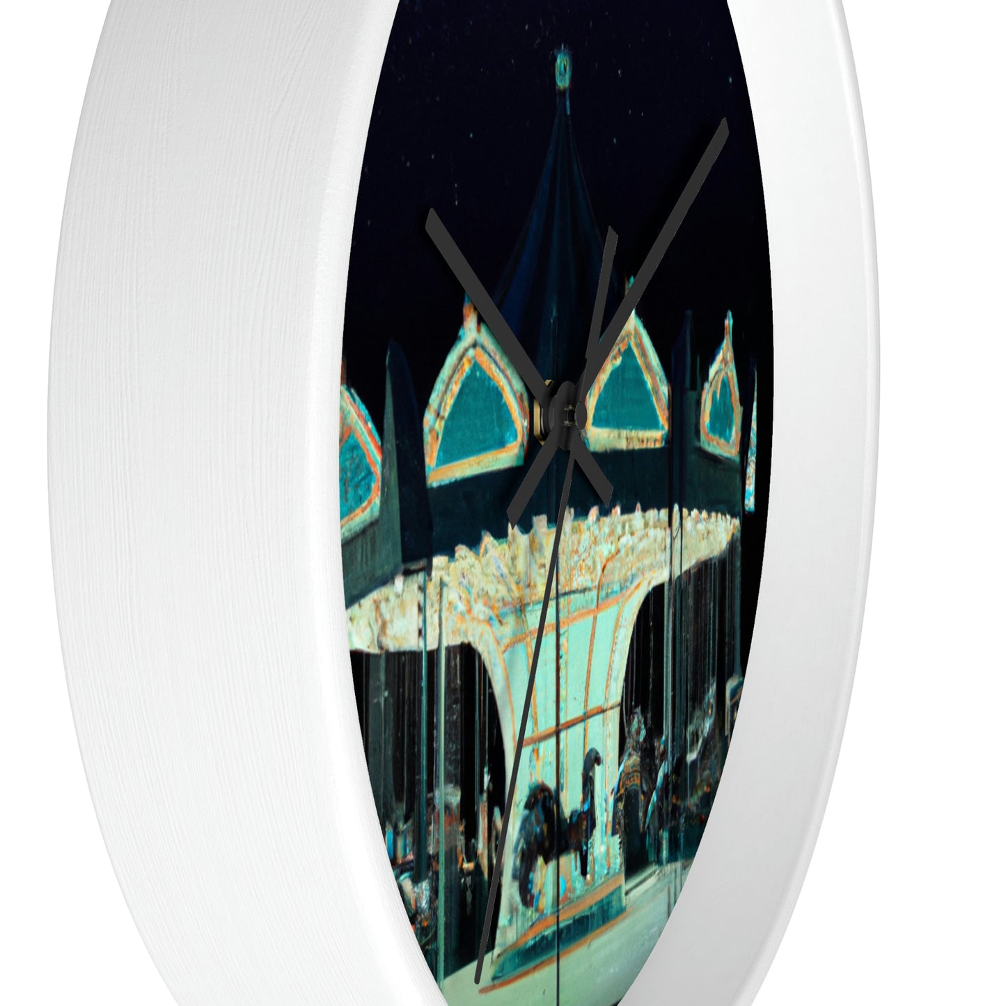 "A Lonesome Carousel Under Shining Stars" - The Alien Wall Clock