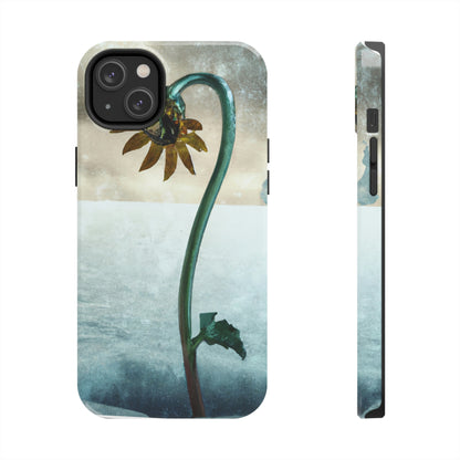 "Fighting the Frost: A Flower's Story" - Die Alien Tough Phone Cases